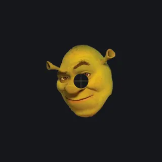 shrek orange custom crosshair