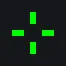 Simple #00FF00 Crosshair