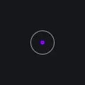 Simple purple custom crosshair