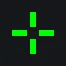 Simple green custom crosshair