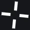 Simple 6° Cross white custom crosshair