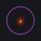 Simple Aim 4 purple custom crosshair