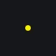 Simple dot crosshair
