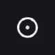 Simple dot (READ DISC) white custom crosshair