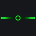 Simple Green Tactical green custom crosshair