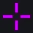Simple Pink purple custom crosshair