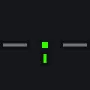 Simple T Green v2 green custom crosshair