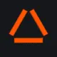 Simple triangle orange custom crosshair