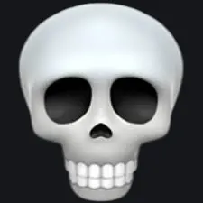 skull white custom crosshair