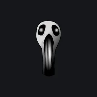skull white animated custom crosshair