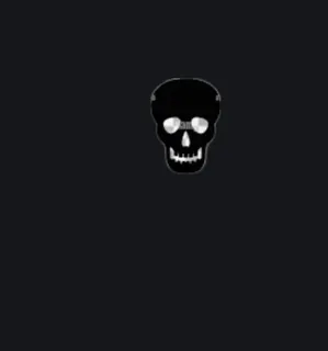 skull white custom crosshair