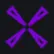 SLAYZZ purple custom crosshair