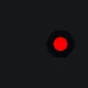 slightly off centre red custom crosshair