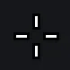 small cross with a black outline 1.0,1,1,0,0,0,1,0 white custom crosshair
