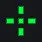 small crosshair with dot