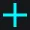 Small cyan cross cyan custom crosshair
