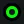 small green open circle crosshair with thin black outline