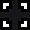 Small Square white custom crosshair