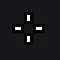 Small Thin Outline white custom crosshair
