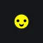 SMILE (smaller) yellow custom crosshair