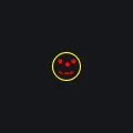 smilie face yellow custom crosshair