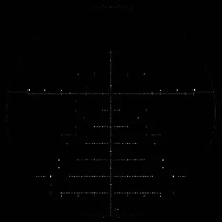 Sniper meters black custom crosshair