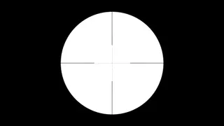 sniper scope white custom crosshair
