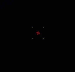 So Splodey! --- Animated on Mouse Hold black animated custom crosshair