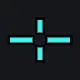 Soap✔ cyan custom crosshair