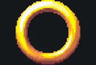 sonic ring animated custom crosshair