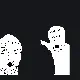 SoyJak Pointing white custom crosshair