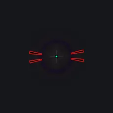 spideraim- multi purpose- Hipfire, shotgun, auto-spread, and sniping red custom crosshair