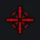 Spinny red custom crosshair