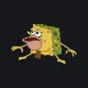 spongebob cave man yellow custom crosshair