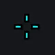 spray ( minimalist ) black custom crosshair