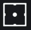 Square white custom crosshair