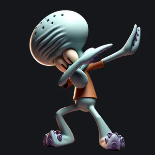Squidward custom crosshair