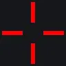 Stalcraft red custom crosshair