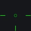 Static Green T-Circle green custom crosshair