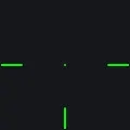 Static Green T-Dot green custom crosshair