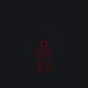 stickman red custom crosshair