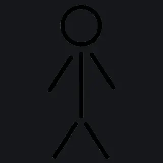 Stickman crosshair