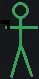 Stickyman-Valorant green custom crosshair