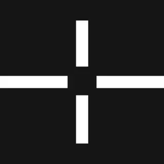 Streched white custom crosshair