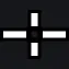 Streched crosshair