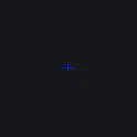 STRETCH blue custom crosshair