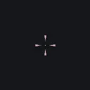 style1 gap red custom crosshair
