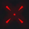 Sweaty Aim red custom crosshair
