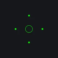 塔科夫腰射 Tarkov waist shoot green custom crosshair