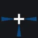 The Blue Star white custom crosshair